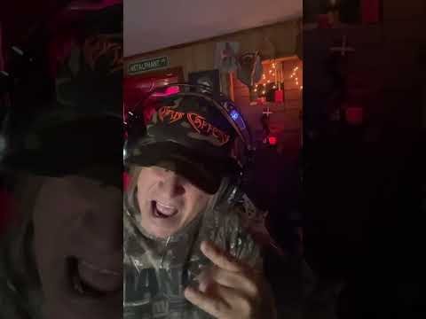 Singing to the tracks I played for Black Sabbath’s song “The Shining”