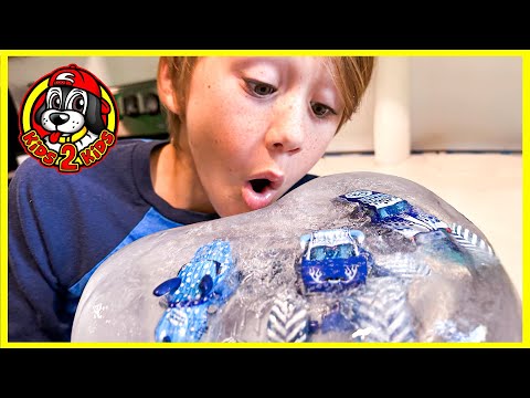 Monster Jam & Hot Wheels Monster Trucks 🥶 FROZEN IN ICE COMPILATION