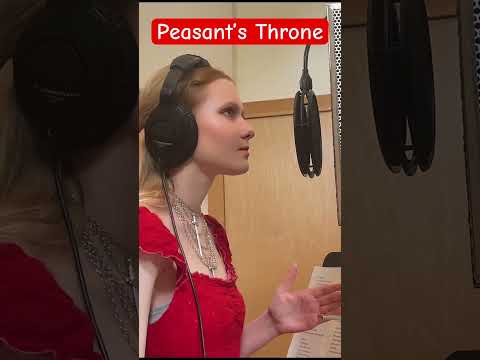 Studio Recording of “Peasant’s Throne” - just released!! #music #shorts #newmusic #gameofthrones