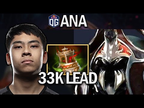 OG.ANA NYX - 33K GOLD LEAD - DOTA 2 7.25 GAMEPLAY