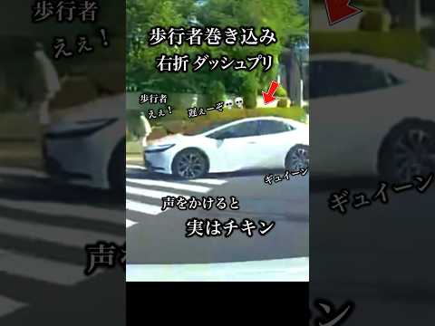 【凶悪プリウス】実はチキン