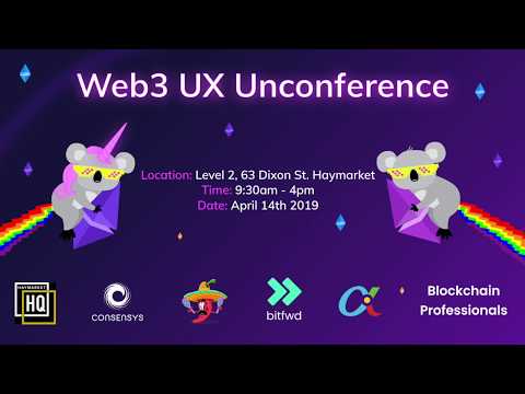 Web3 UX Unconference - Darryl Morris