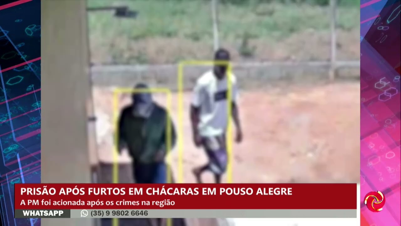 Suspeito é preso após furtos em chácaras de Pouso Alegre