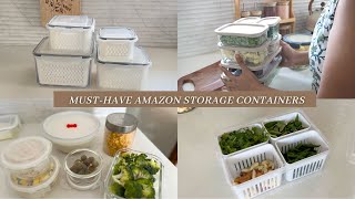 8 Best Glass & Plastic Containers to Organise Your Fridge & Pantry || Best Buys for Kitchen ||