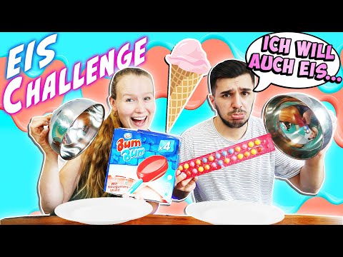 CLAUDIO & KATHIS SOMMER EIS CHALLENGE Real Food vs leckeres Eis am Stiel | Wer hat mehr Eiscreme?