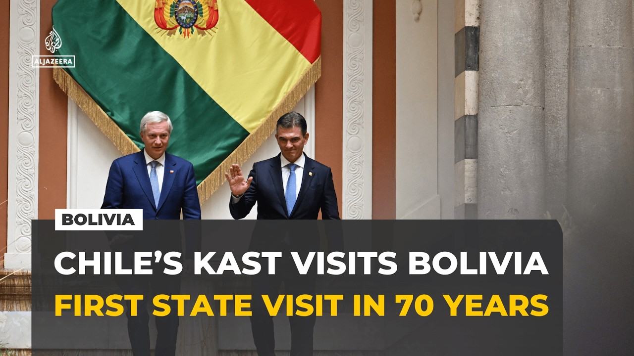Chile’s president makes first state visit to Bolivia in more than 70 years