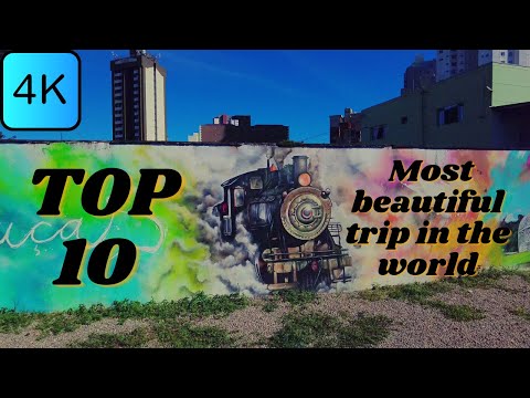 [4k] 🇧🇷 Riding the rails: Exploring the scenic train route from Curitiba to Morretes