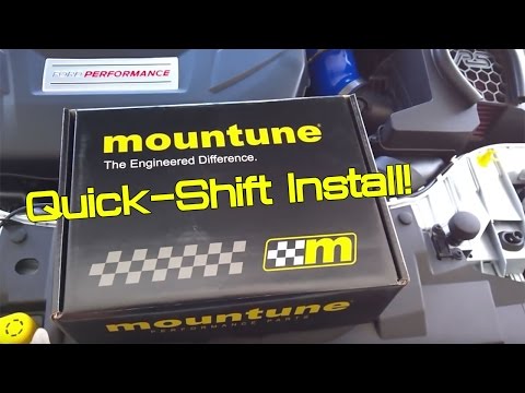 2016 Ford Focus RS mountune QuickShift install!