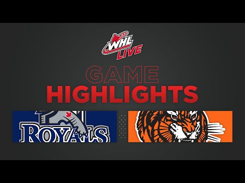 WHL Highlights: Royals (4) at Tigers (3) OT - October 29, 2022