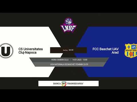 LNBF 2022-2023: Universitatea Cluj-Napoca - FCC Baschet UAV Arad