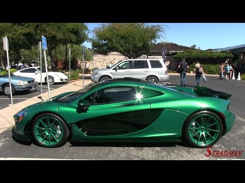 Green McLaren P1 | The P1 Pit