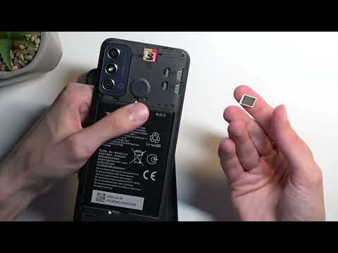 How to Insert SIM Card & SD Card into ZTE Blade A53+