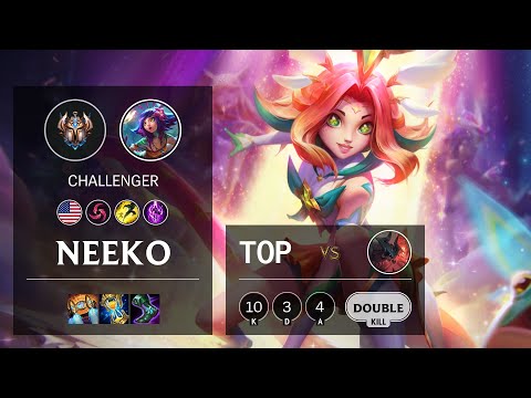 Neeko Top vs Aatrox - NA Challenger Patch 10.24