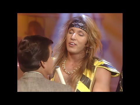 American Bandstand - Stryper (Interview by Dick Clark) (1988) (Christian Metal Band) (Vintage) [HD]