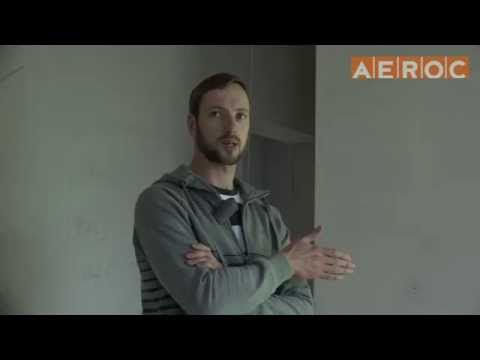 AEROC bloku sienu iekšējā apdare privātmājai