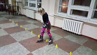 Младшая группа осваивает X