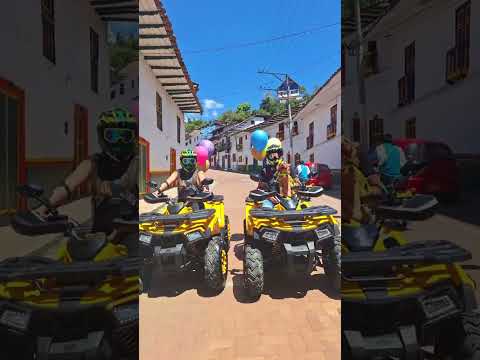 Aventura en cuatrimoto en San Agustín 🛵💨 Tel: 3202518116. ¡Recorridos únicos! #SanAgustin #Huila