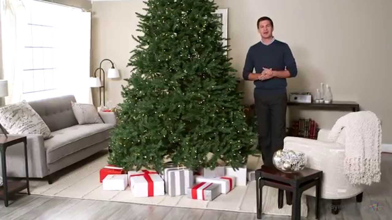 Classic Pine Full Pre-lit Christmas Tree - 10 ft. - Clear - Product Review Video