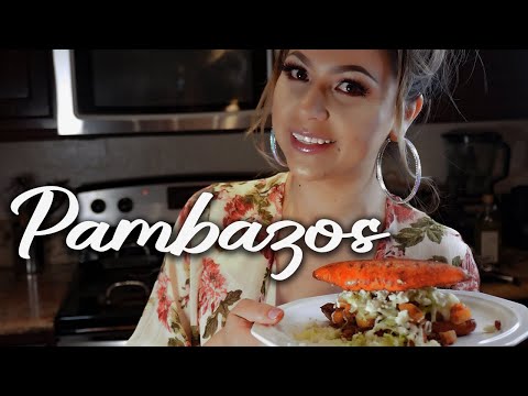 Mexican Street Food: Pambazos filled with Papas con Chorizo