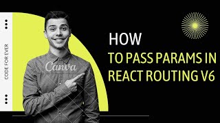 React js | How to pass params in React router V6@codeforever9033