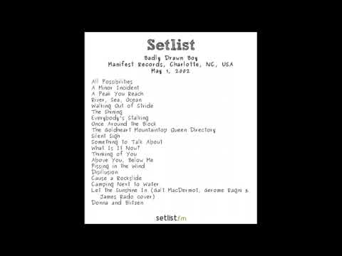 Badly Drawn Boy Live Instore @ Manifest Records, Charlotte, NC, 2002-05-01 [Audio only]