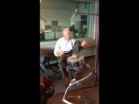 Han Bennink Shoe Drumming in the Fresh Air Studio