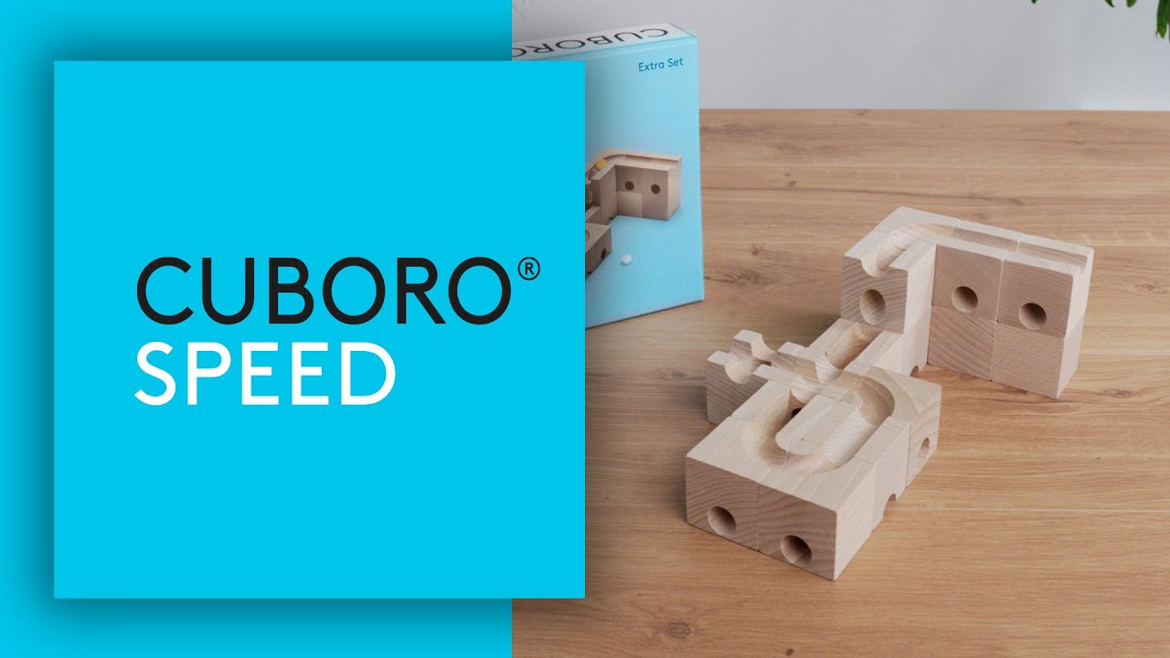 Cuboro Kugelbahn Zubehör Speed Das Extra Set für schnellere Bahnen Cuboro Kugelbahn Zubehör Speed Das Extra Set für schnellere Bahnen