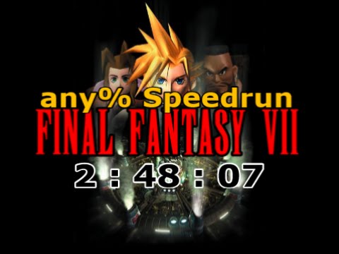 Final Fantasy VII : any% Speedrun in 2:48:07 (WR)