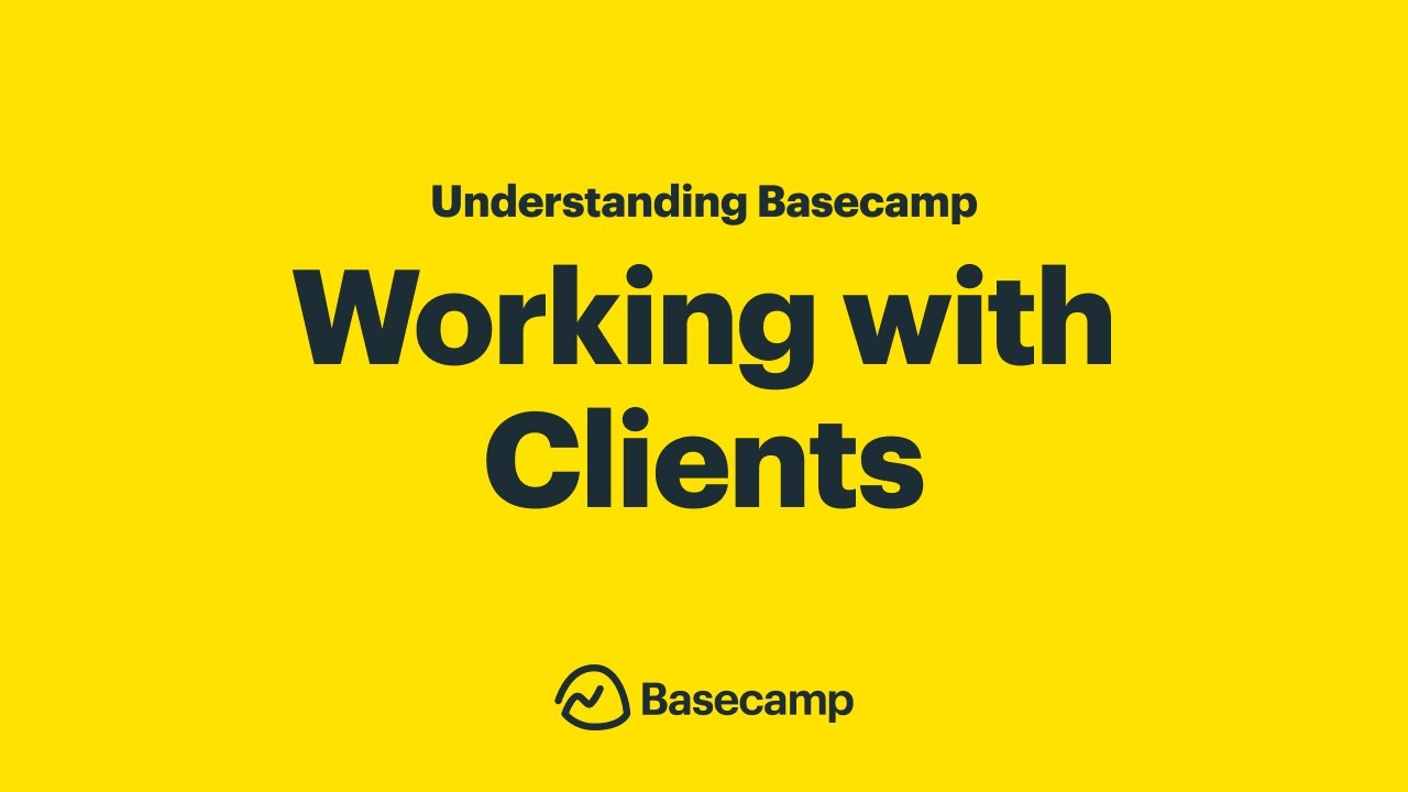 Working with Clients in Basecamp