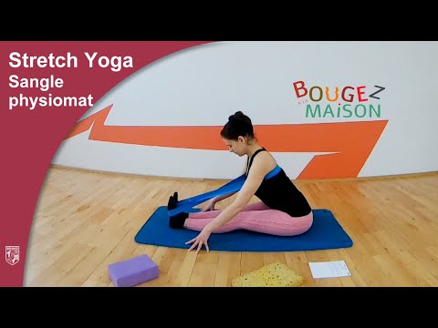 Stretch Yoga sangle physiomat avec Elais