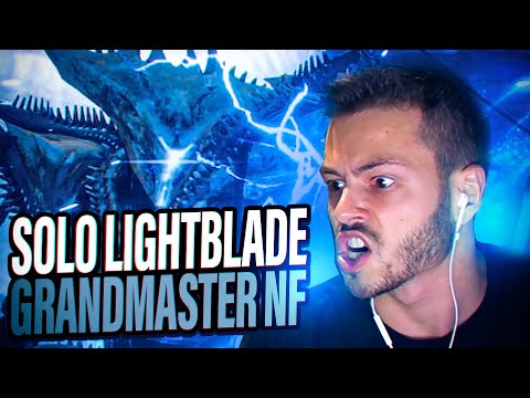 PVP "Pro" player SOLOS the Hardest GRANDMASTER Nightfall (Lightblade platinum)