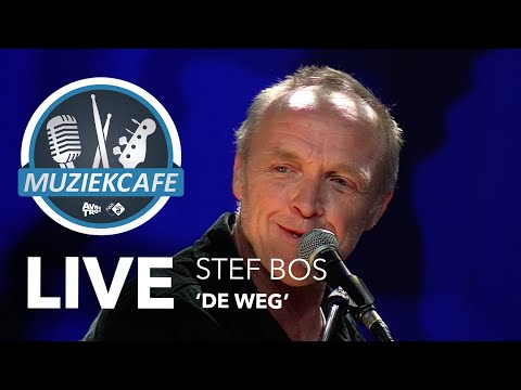 Stef Bos - 'De Weg' live bij Muziekcafé