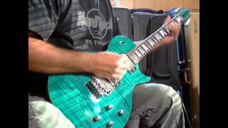 Van Halen Push Comes To Shove  solo cover by satchbooggy