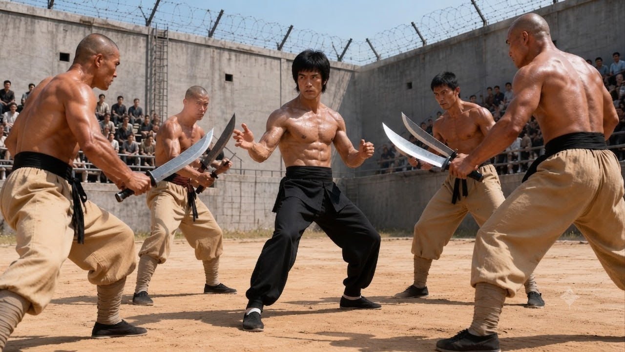 Bruce Lee Entered the World’s Deadliest Prison — 10 Seconds Later, Everyone Was Left in Shock