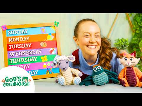 Every Day is Special with God | Days of the Week Song for Little Ones - Kingdom Kids Zone, Sing With Me - God's Greenhouse | Bible Songs for Kids (by Minno)
