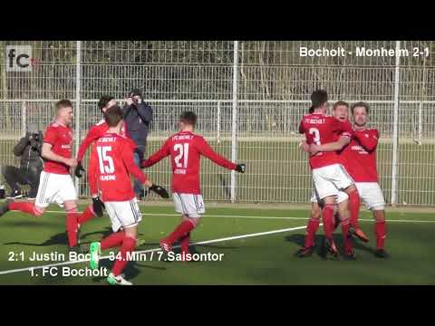21. Spieltag: 1. FC Bocholt - 1. FC Monheim 4:2 (2:1)
