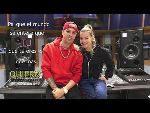 Noriel - Romper El Hielo (Video Lyric Oficial) ft. Fanny Lu
