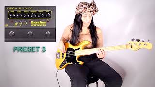 Video thumbnail for Test Demo Pedal Tech 21 Sansamp Programmable Bass Driver DI Feat. Lola Rouge on bass by Vincenzogrieco