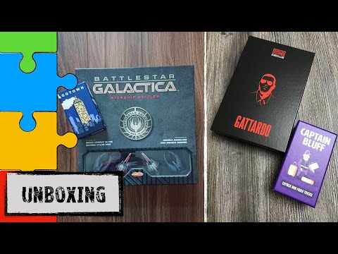 #Unboxing 4in1 - Battlestar Galactica SB | Gattardo | GoTown | Captain Bluff