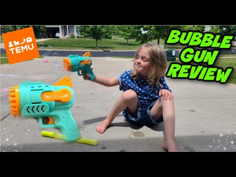 Bubble Blower Review || Bubble Machine || Kids Bubble Gun