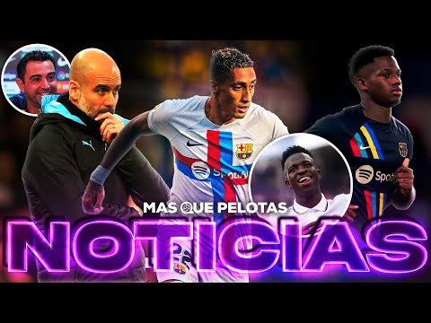 🔥¡¡RAPHINHA DEFIENDE A VINICIUS!! | ANSU FUERA DE LA SELECCIÓN | GUARDIOLA DEFIENDE A XAVI