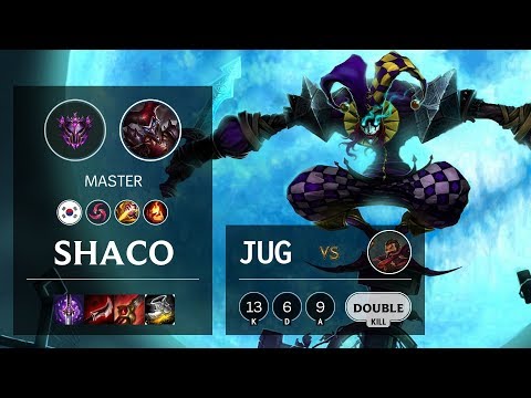 Shaco Jungle vs Graves - KR Master Patch 10.10