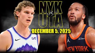[검증마트]12월06일 뉴욕닉스 유타재즈 NBA 하이라이트