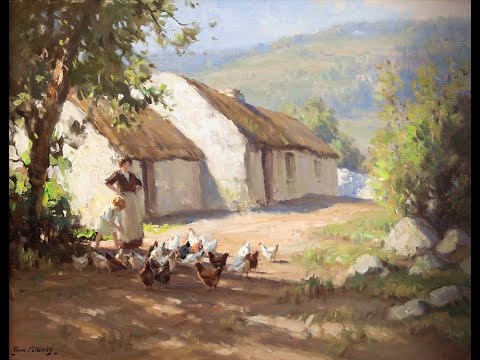 The road by the river that flows through Raheen ( with Co Laois images )