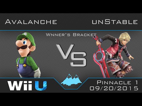 Pinnacle 1 - Avalanche (Luigi) vs. unStable (Shulk,Yoshi) SSB4 Winner's Bracket