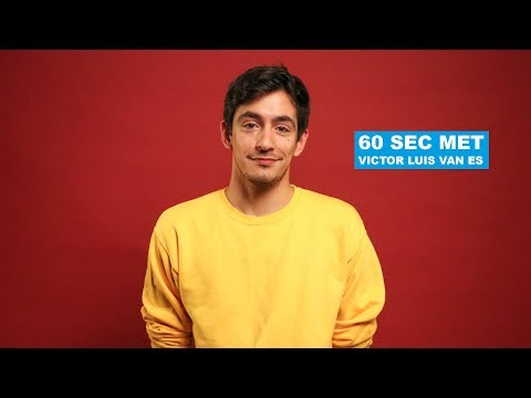 60 seconden met Victor Luis van Es | CJP