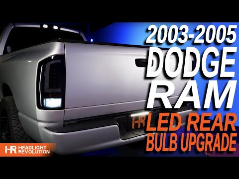 The BRIGHTEST LED Reverse and Cargo Lights 2003-2005 Dodge Ram | Headlight Revolution