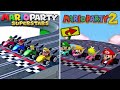 Mario Party Superstars Vs Mario Party 2 All Minigames Comparison Switch Vs N64