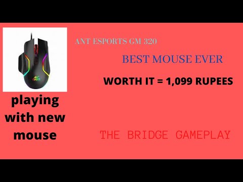 THE BRIDGE - MINECRAT GAMEPLAY ANT ESPORTS GM 320 NEW GAMING MOUSE