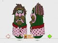 VeggieTales Gideon Tuba Warrior DVD Menu Walkthrough
